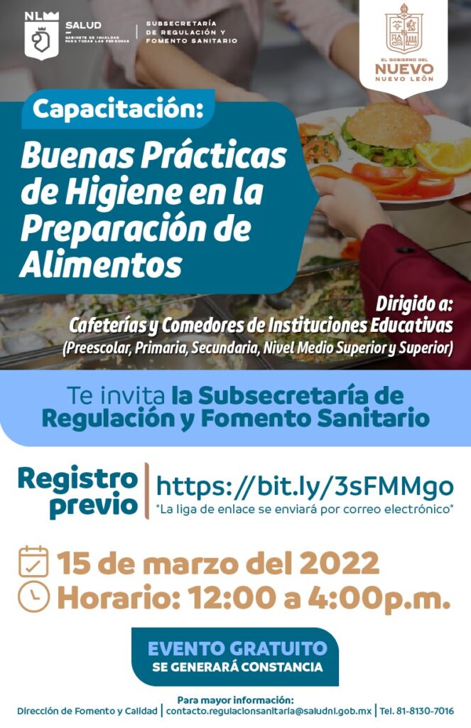 Buenas Prácticas De Higiene En La Preparación De Alimentos – Cafeterías ...