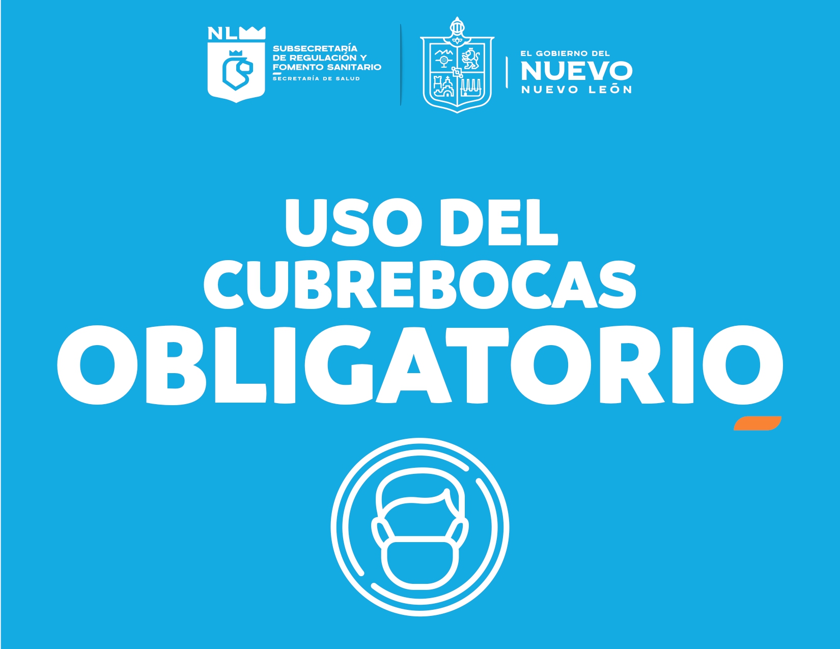 Uso de cubrebocas obligatorio