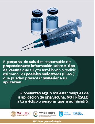 Infografía Farmacovigilancia ESAVI